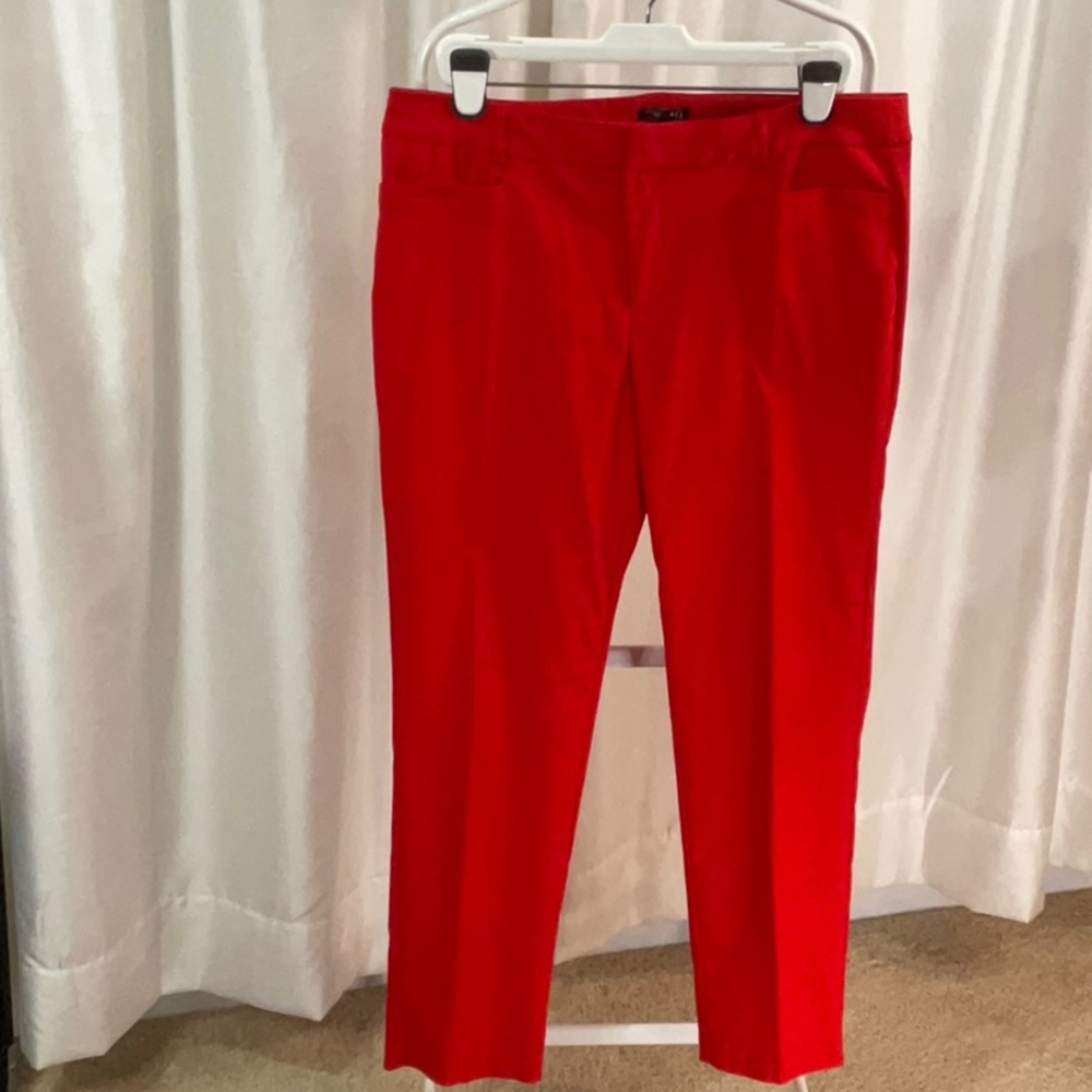 Roz and Ali Womens Red Pants - 16W